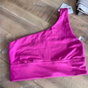 Lululemon Athletica Pink Asymmetrical Top